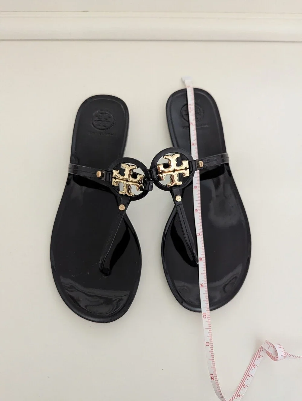 GUC! Tory Burch Mini Miller Sandal In Black Size 7